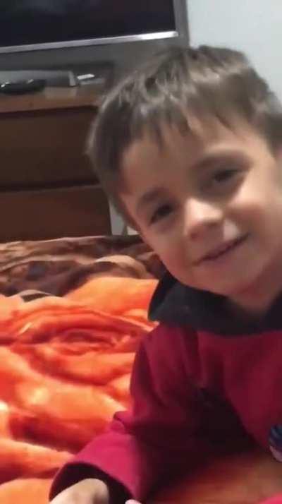 Stoned kid