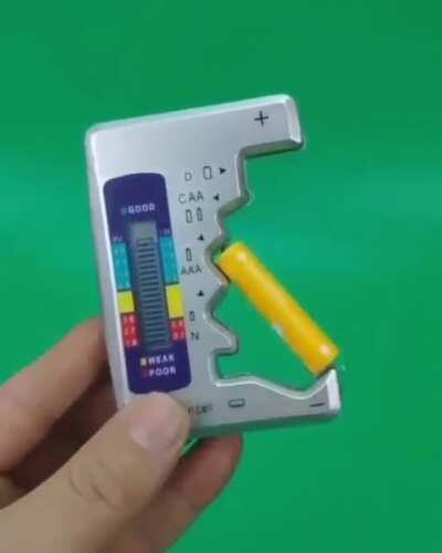 This Battery tester.