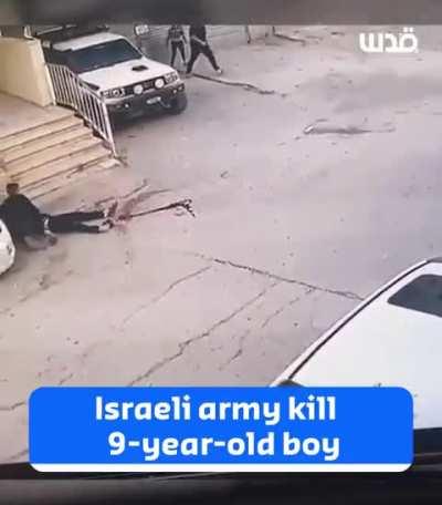 His name was Adam and he was 9 years old. an Israeli sniper in the WB killed him today. This is what &quot;provokes&quot; Palestinians. Next time you hear Israelis talk about &quot;terrorists&quot; think of this. Think of his friends and family. Think of his classmates. His 