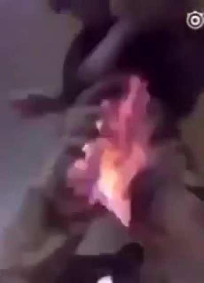 WCGW messing around with fire