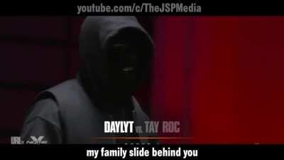 Daylyt [vs Tay Roc] | 1st Round with Lyrics