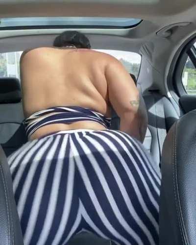 Twerking in Car