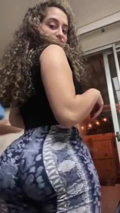 Thick Latina in Forbidden Pants