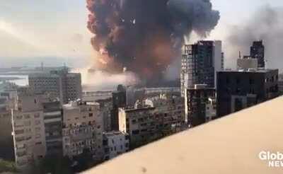 New Angle of Beirut Explosion