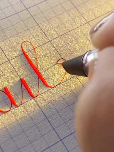 Calligraphy: the art of giving form to signs