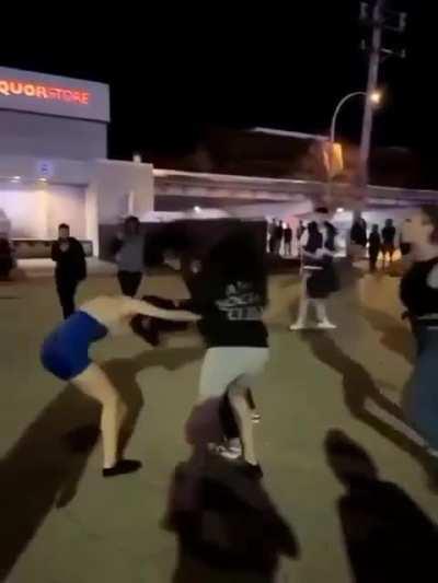 Trashy fight