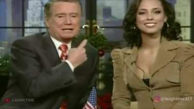 Regis Philbin with Alicia Keys