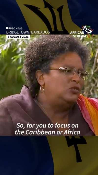 Barbados Prime Minister tells off BBC journalist who lectured her on China