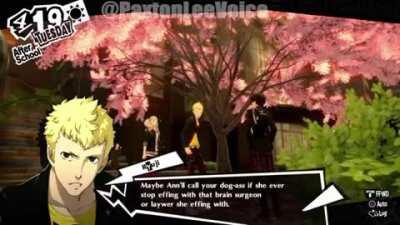 Ryuji Roasts Joker in P5R [VOICED]