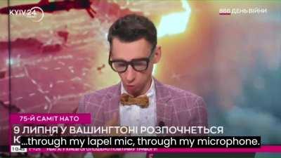 Ukrainian news live on air during massive russian rocket strikes on July 8th