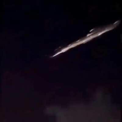 MYSTERY IN THE SKY: People in Cabo San Luca, Mexico, are questioning the source of a mysterious bright light that streaked across the sky on Saturday evening. Some have suggested that the light may have been a meteorite or space debris hurtling, but the s