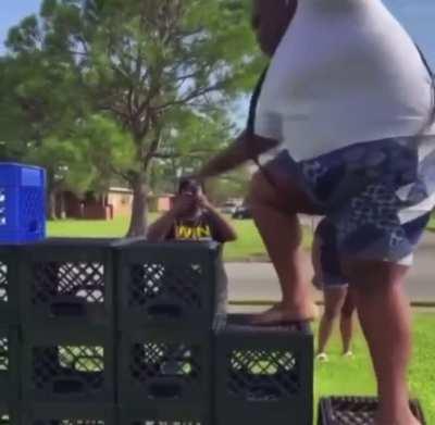 HMF while I do the “crate challenge”