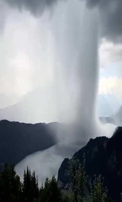 Microburst in Austria