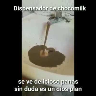 se ve bien delicioso el chokomilk mis panas