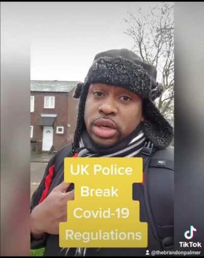 UK Police Officers Break Covid Regulations