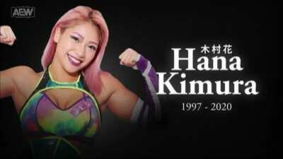 (AEW Double Or Nothing Spoiler) Hana Kimura Tribute. Well said Excalibur.