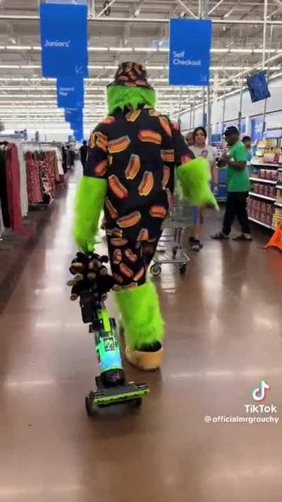 Grinch at Walmart 