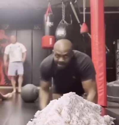 Leaked footage of Jon Jones training camp for Stipe Miocic