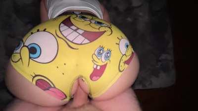 Jiggly Booty Pawg SpongeBob Panty Backshots &amp;amp; Anal