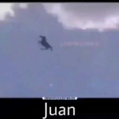 Wtf? Juan puede volar?