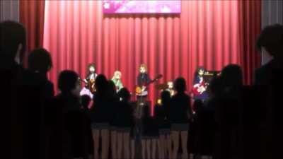 K-On preforming Metallica.