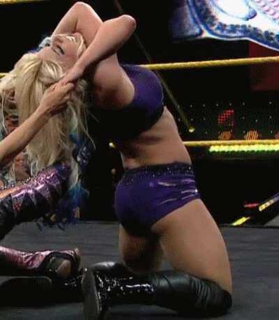 Alexa choked by her own arms