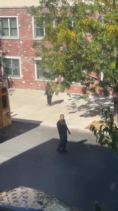 Road rage fight in Brooklyn 