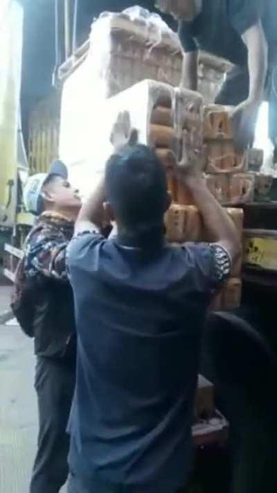 This human forklift