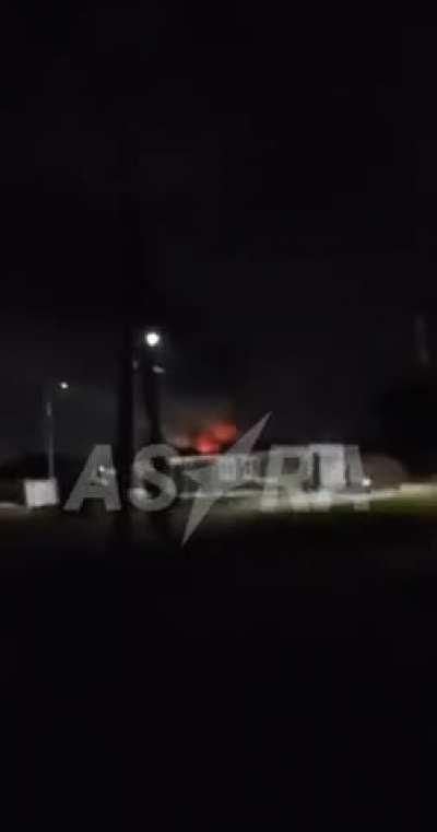 Massive attack on many objects in the Krasnodar region.