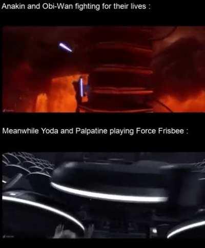 Palpatine was really enjoying it