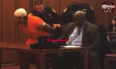 This Is How Bro Reacted After Being Sentenced To 43 Years In Prison For Attempted Robbery 😳