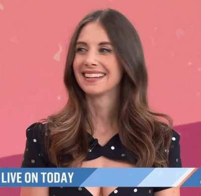 Glowing smile on the Today Show (2022)