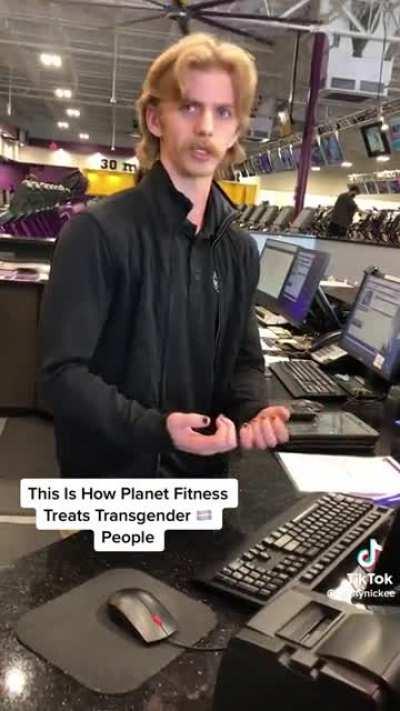 Transgender woman thinks she’s entitled to keep all her stuff in lockers overnight, and harasses manager when it’s removed