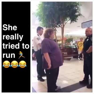 Olympic sprinter vs mall cop