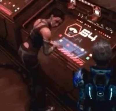 [Mass Effect 3] Just a “hacker” hard at work