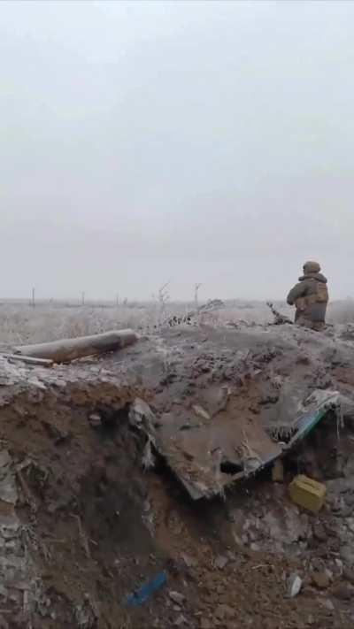 FGM-148 “Javelin” used by a soldier of the 74th reconnaissance battalion in the Avdiivka area against a Russian target / vehicle.