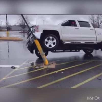 HMFT after I climb a pole with my truck