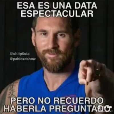 Messi fachero