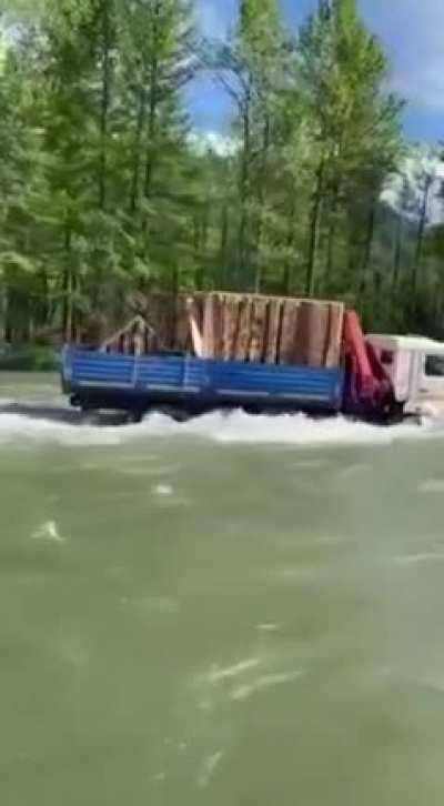 truck boat