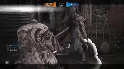 Big Scottish man in pink, completely destroys local Lawbringer