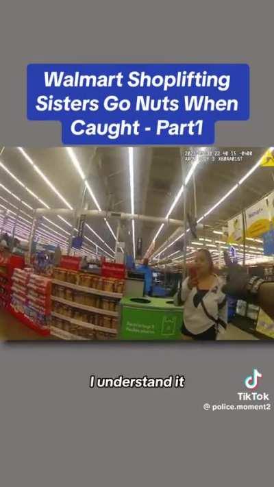 Walmart thieves make a scene when caught 