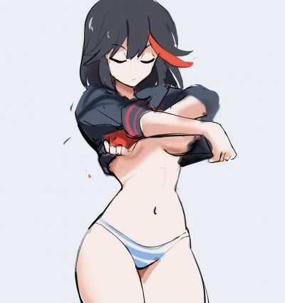 Ryuko Flashing Her Tits (Rakeemspoon) [Kill la Kill]