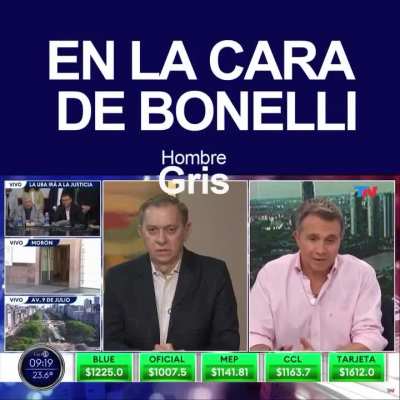 Señor Bonelli su silencio solo lo incrimina más y más