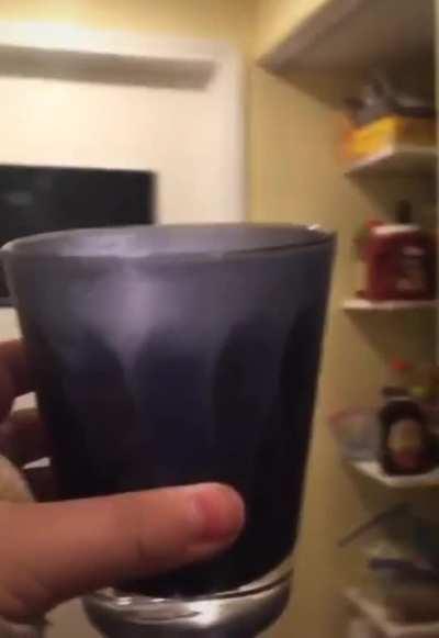 Getting a cup of water