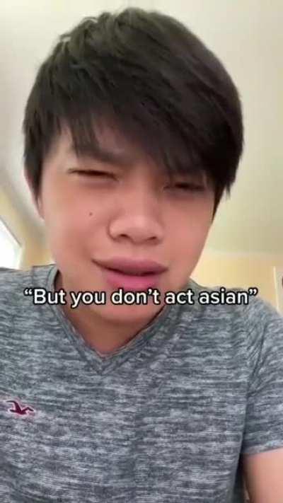 Act like asian