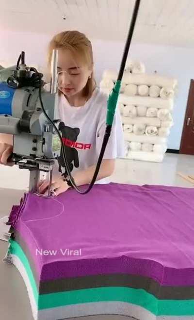 Cutting a ton of fabric at once