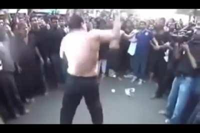 Some Insane Ritual That Involves Savagely Slashing Your Own Back Open