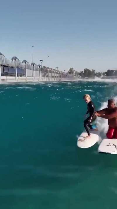 This surf instructor