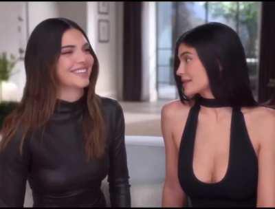 Kendall | And Kylie Jenner talking about  breasts | The Kardashians | October 2023 