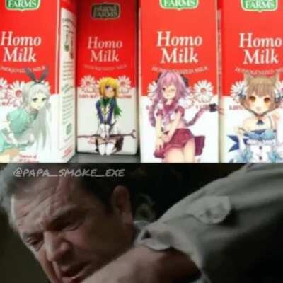 Please no, not the homo milk